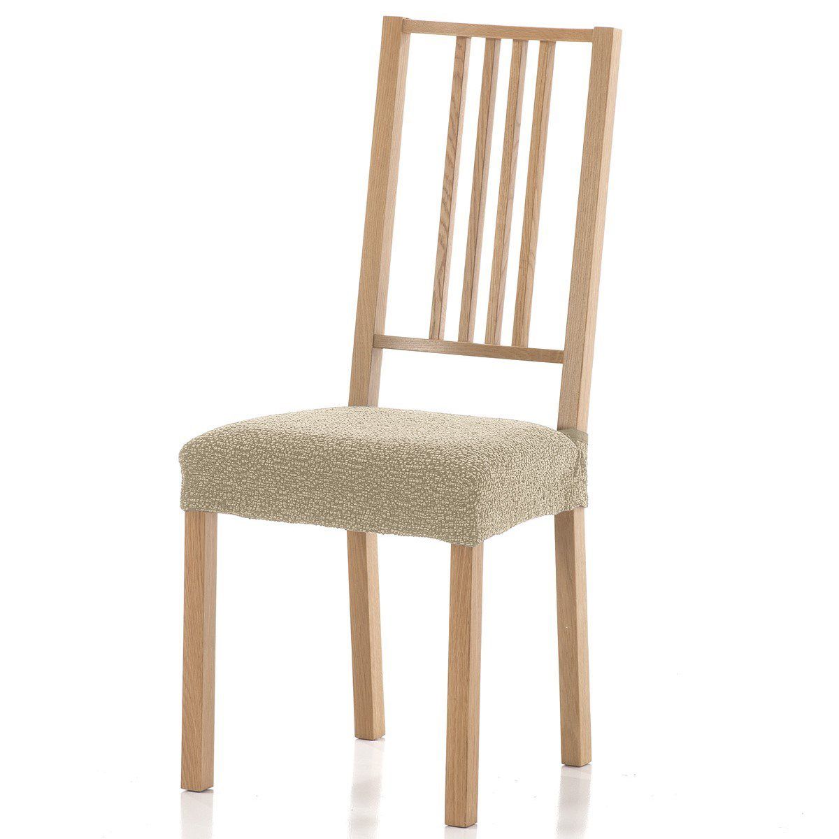 Forbyt Multielastický potah na sedák na židli Petra béžová, 40 - 50 cm, sada 2 ks - 4home.cz
