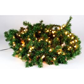 Nexos Vánoční dekorace - girlanda s osvětlením 2,7 m - 200 LED teple bílá
