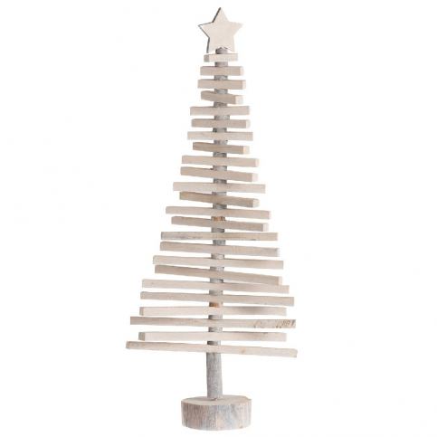 Vánoční dekorace dřevěný stromeček J-Line, výška 70 cm - Bonami.cz