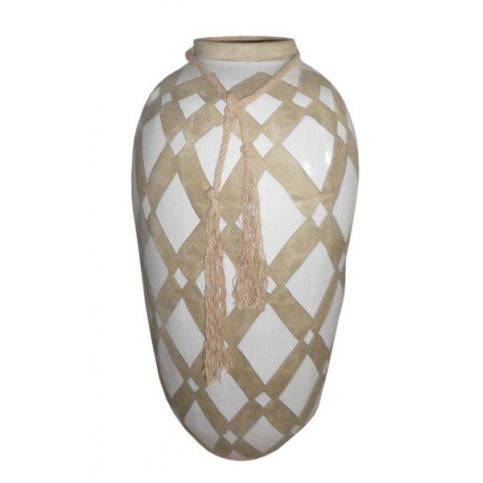 Váza Tempus White, 45x45x99 cm - Alomi Design