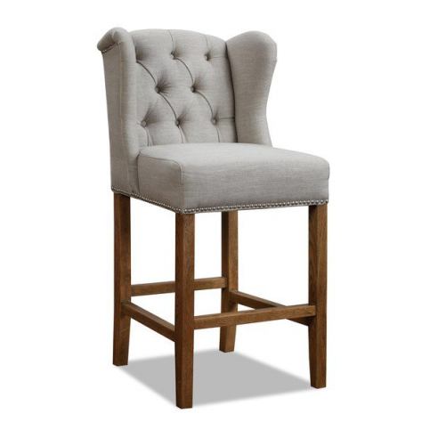 Barová židle prošívaná Lion, 46x50x112 cm - Alomi Design