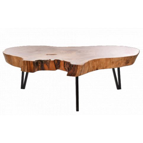 Stůl na kávu Natural Design, 120x120x45 cm - Alomi Design