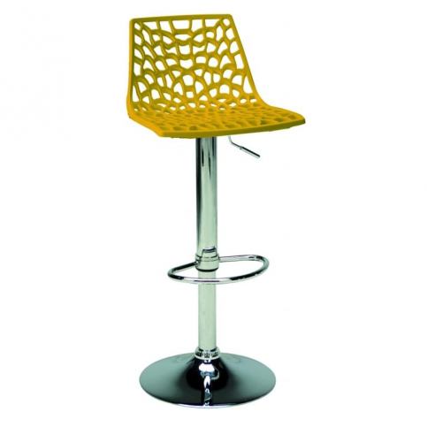 Barová židle Coral, žlutá SC01_GI Sit & be - Designovynabytek.cz