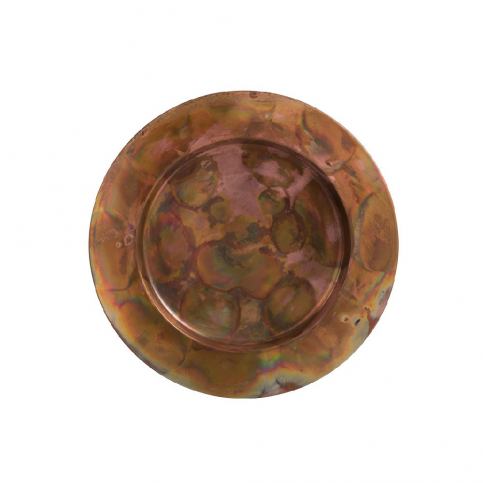 Kovový dekorativní talíř J-Line Platoon, ⌀ 36 cm - Bonami.cz