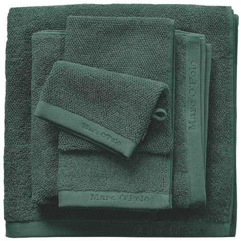 Marc O\'Polo Luxusní froté ručník, koupací ručník, bavlna, zelená barva, 30 x 50 cm, 50 x 100 cm, 70 - EMAKO.CZ s.r.o.