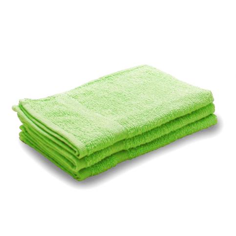 Dětský ručník Basic světle zelený - Výprodej Povlečení
