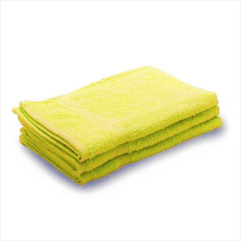 Dětský ručník Basic žlutý - Výprodej Povlečení