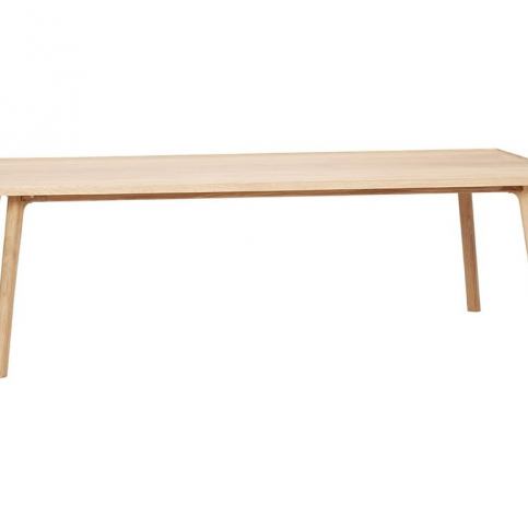Konferenční stolek Hübsch Justa 160x70 cm, přírodní - Designovynabytek.cz