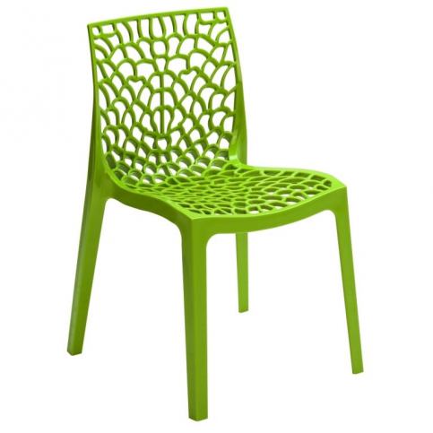 Jídelní židle Coral-C, olivová SC03_VA Sit & be - Designovynabytek.cz