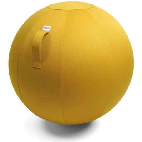 Sedací / gymnastický míč  VLUV LEIV Ø 75, žlutá - Designovynabytek.cz