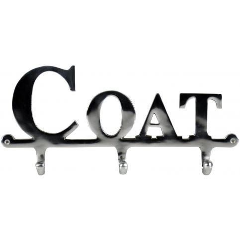 Věšák na bundy Coat, stříbrný - Alomi Design