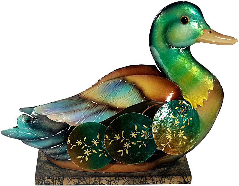 Kachna, dekorační figurka - Velký Košík