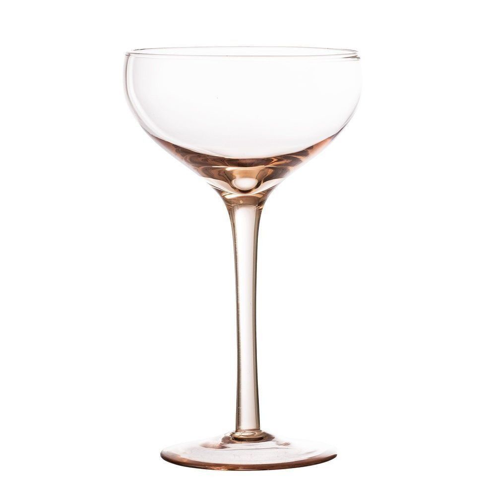 Světle růžová sklenice na šampaňské Bloomingville Champagne Glass - Bonami.cz
