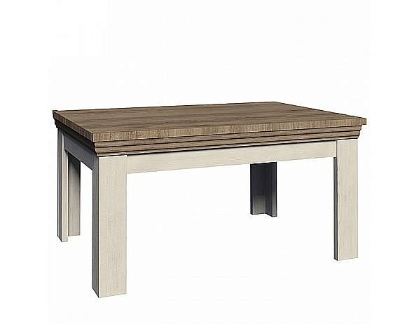 Konferenční stolek KNIGHT LN2, bílá sosna skandinávská/dub divoký - Expedo s.r.o.