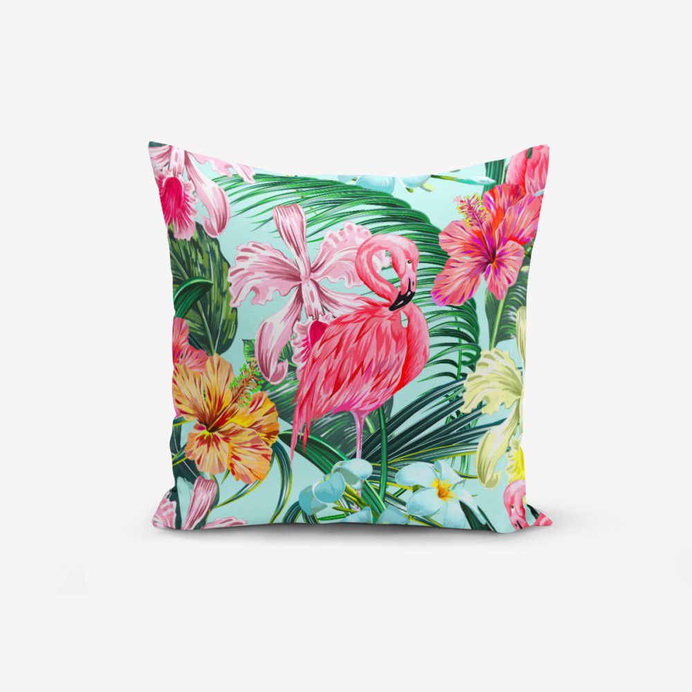 Povlak na polštář Minimalist Cushion Covers Yalnız Flamingo, 45 x 45 cm - Bonami.cz