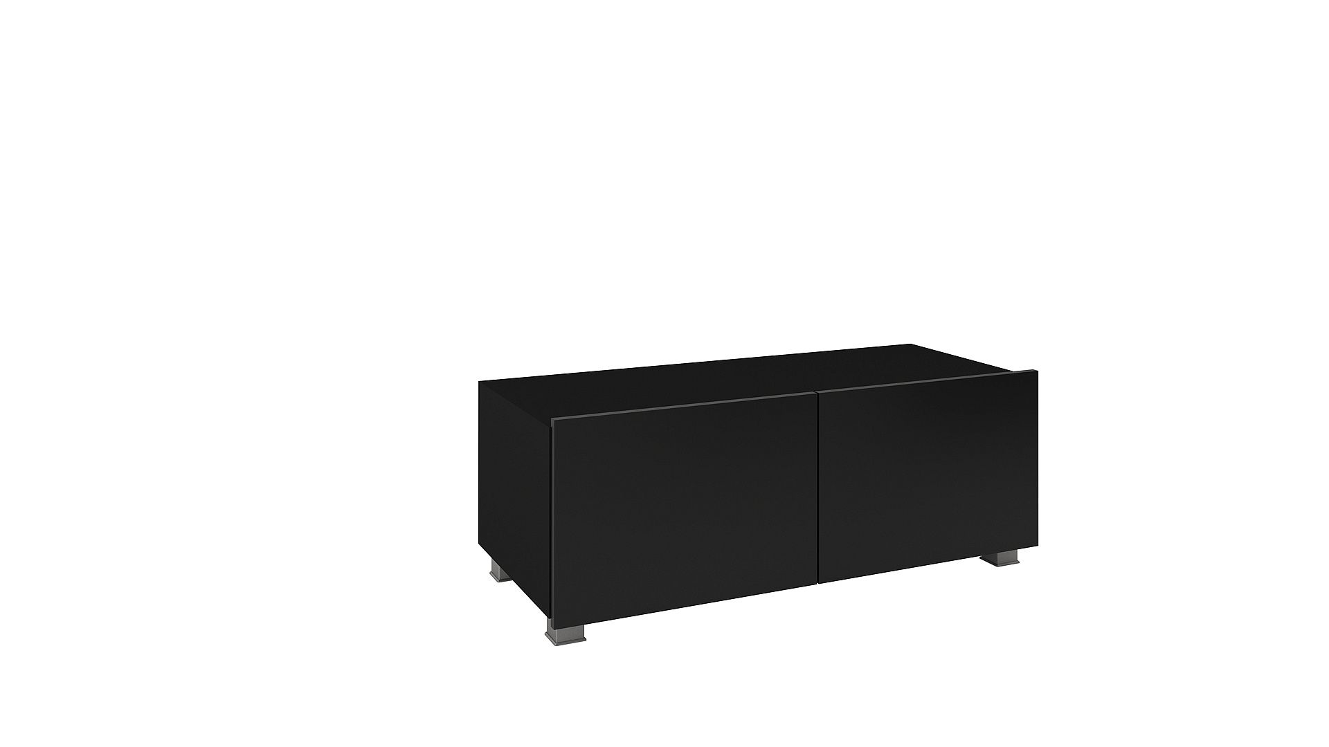 TV stolek BRINICA 100, 100x37x43, černá/černý lesk - Expedo s.r.o.
