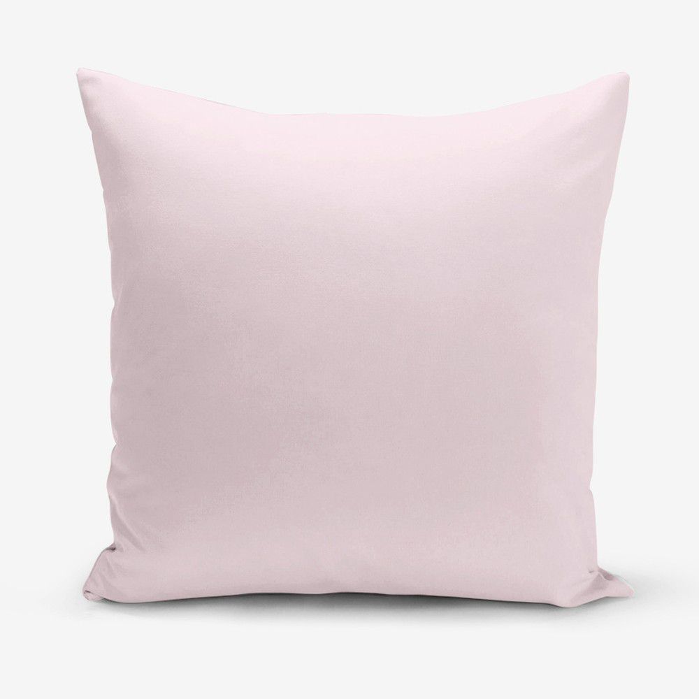 Růžový povlak na polštář s příměsí bavlny Minimalist Cushion Covers , 45 x 45 cm - E-shop Sablo s.r.o.