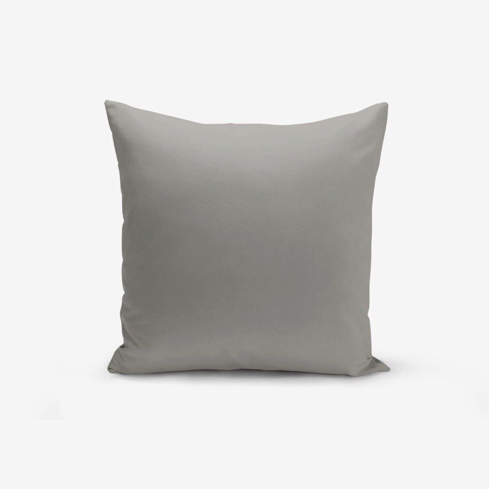 Šedý povlak na polštář Minimalist Cushion Covers Düz, 45 x 45 cm - Bonami.cz