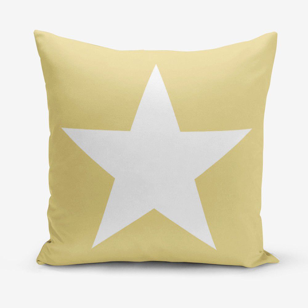 Žlutý povlak na polštář Minimalist Cushion Covers Stars, 45 x 45 cm - Bonami.cz