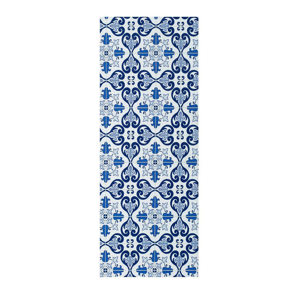 Modrý koberec Universal Mery Porto, 52 x 100 cm - Bonami.cz