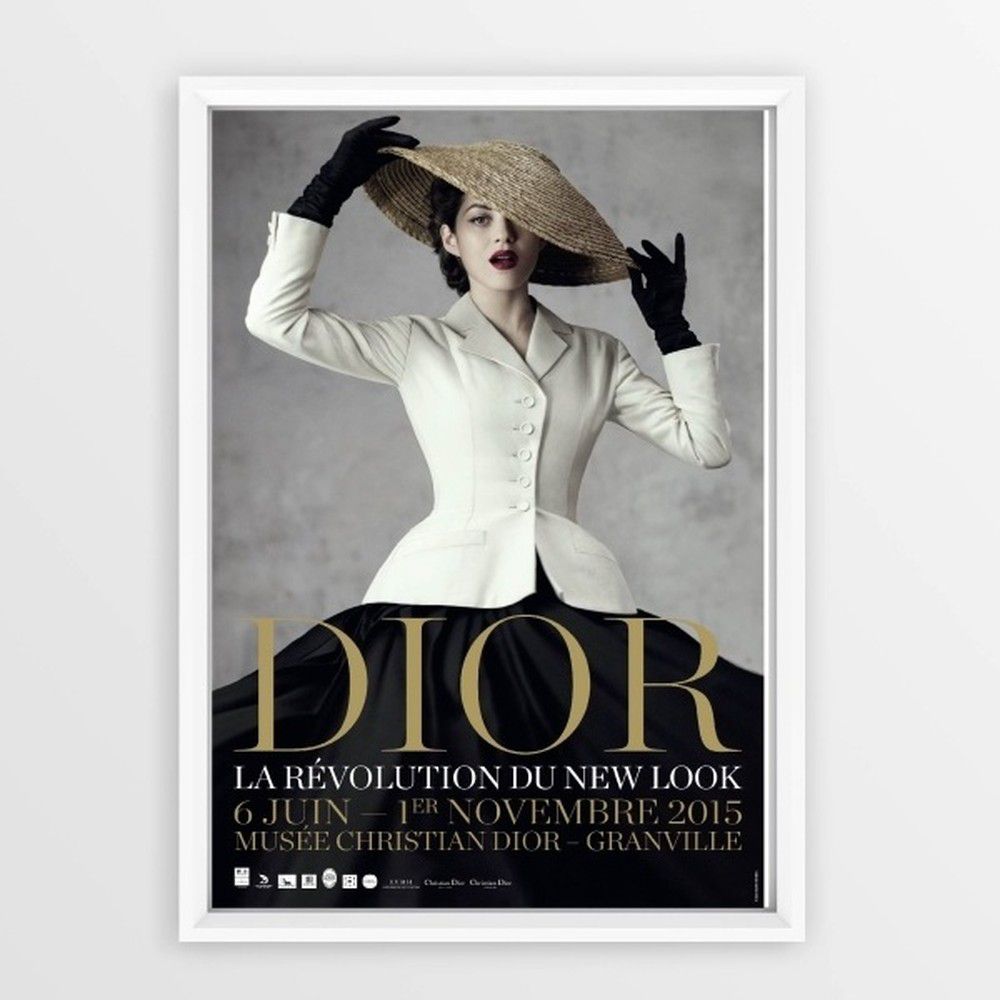Nástěnný obraz v rámu Piacenza Art Dior With Hat, 23 x 33 cm - Bonami.cz