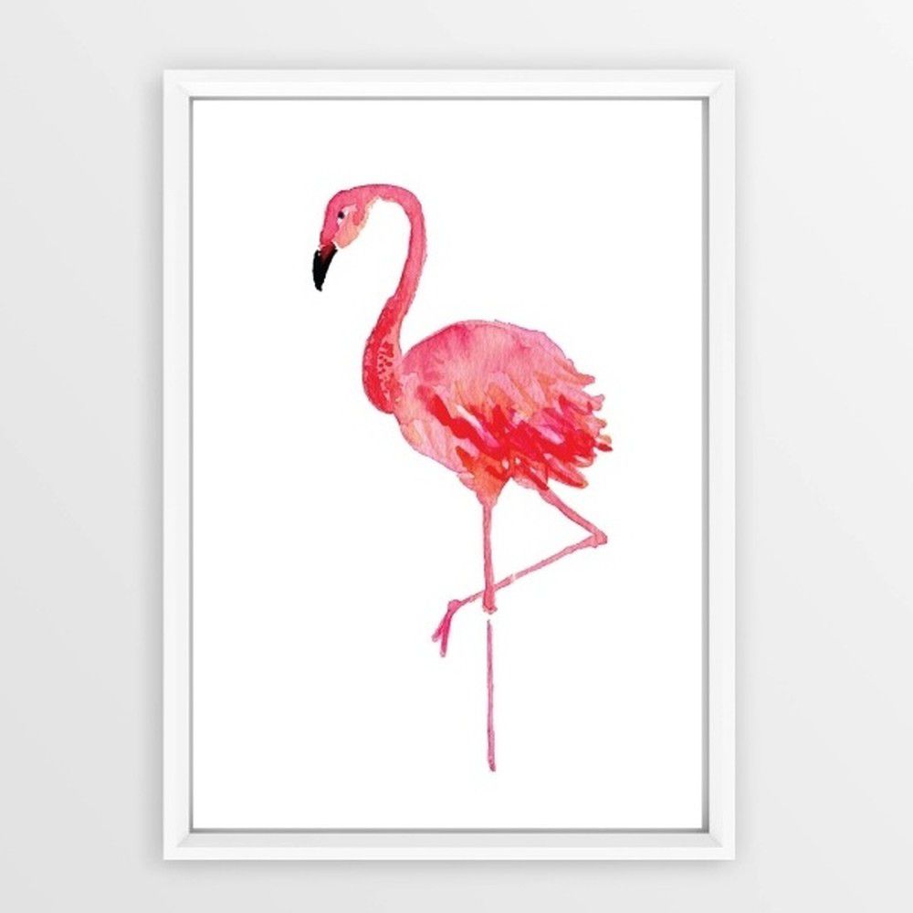 Plakát v rámu Piacenza Art Flamingo, 30 x 20 cm - Bonami.cz