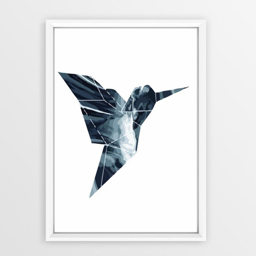 Plakát v rámu Piacenza Art Origami Bird, 30 x 20 cm - Bonami.cz