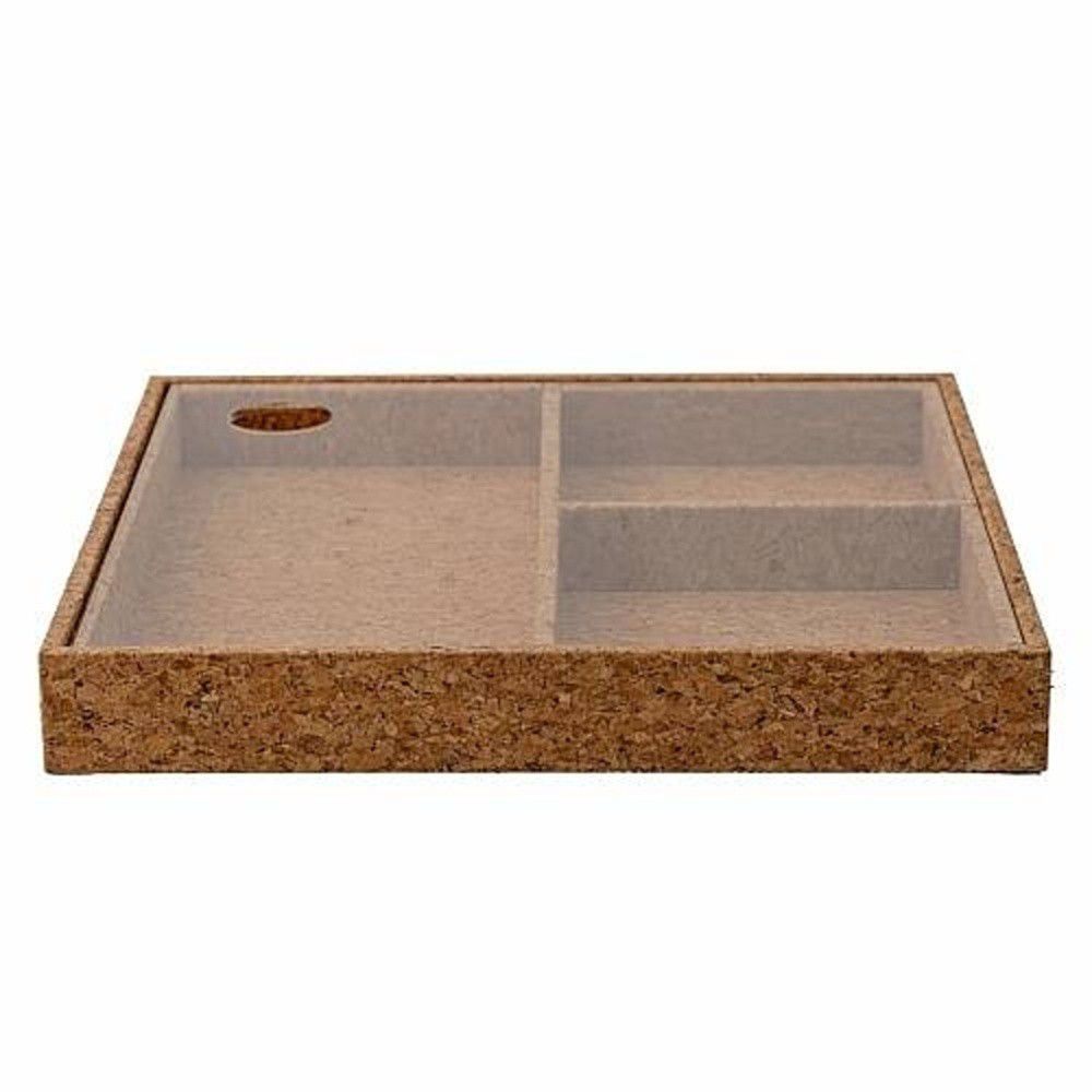 Úložný korkový box s víkem Bloomingville Nature Cork, 24 x 24 cm - Bonami.cz