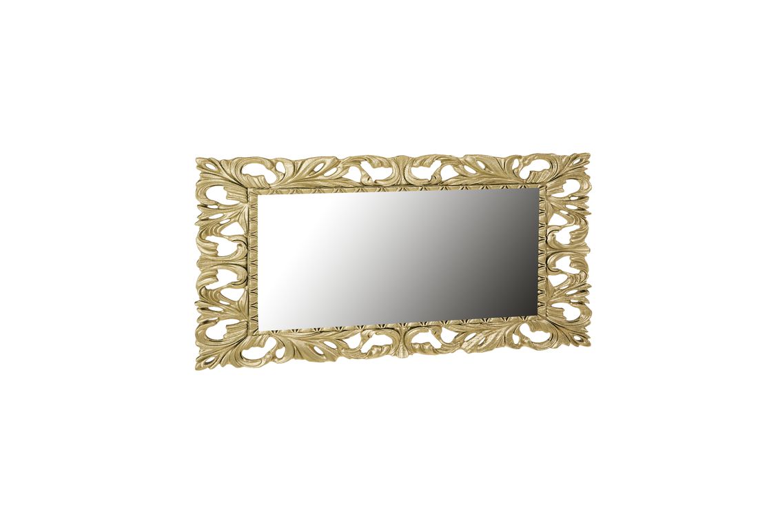 Zrcadlo RAVENA, 120x100x5, zlatá - Expedo s.r.o.