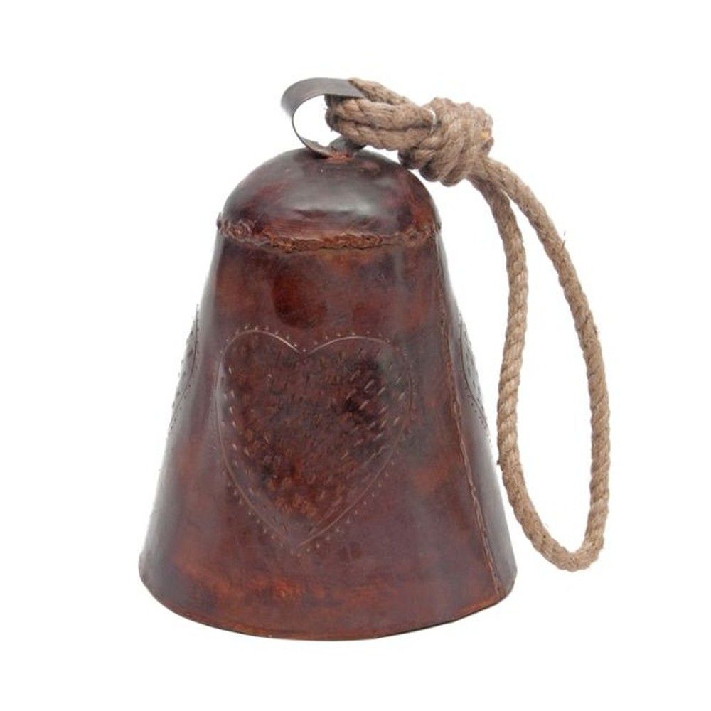 Hnědý zvonek Antic Line Bell Vintage Heart - Bonami.cz