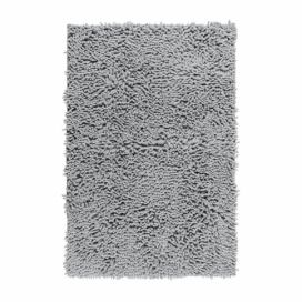 Wenko Předložka do koupelny, šedá, protiskluzová, 80 x 50 cm