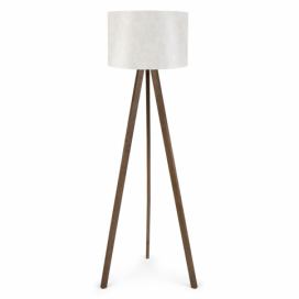 Opviq Stojací lampa AYD I 140 cm bílá