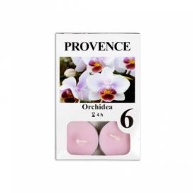 Provence SVÍČKA ČAJOVÁ ORCHIDEA, 6KS