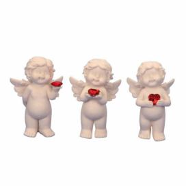 PROHOME - Anděl se srdcem 10,5cm různé motivy