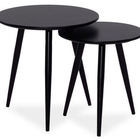 Konferenční stolek CLOY, 50x50x50, černá - Expedo s.r.o.