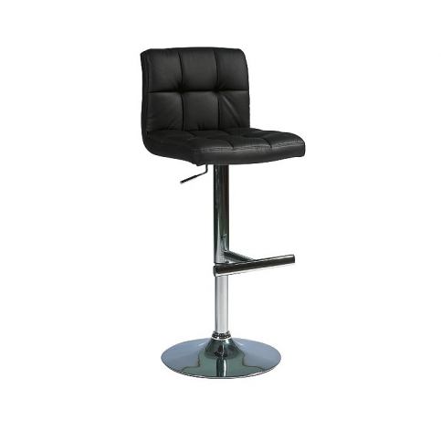 Barová židle COA C-105, 92-115x44x37, černá - Expedo s.r.o.