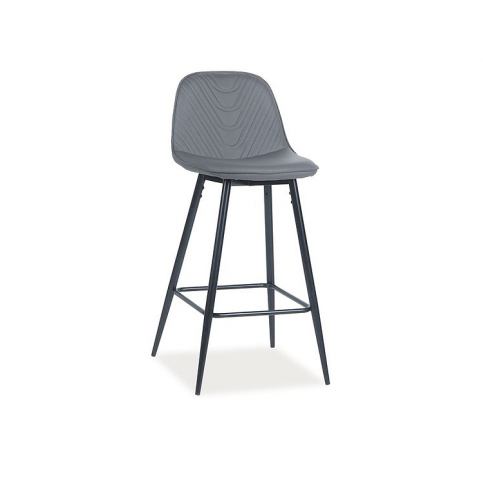 Barová židle TOES H-1, 101x48x49, šedá - Expedo s.r.o.