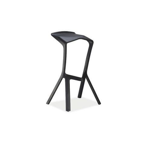 Barová židle WATT, 82x50x29, černá - Expedo s.r.o.