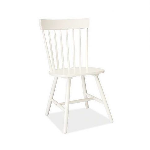 Dřevěná židle ERO, 89x45x40, bílá - Expedo s.r.o.