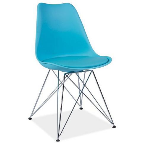 Židle MITY, 85x49x41, modrá - Expedo s.r.o.