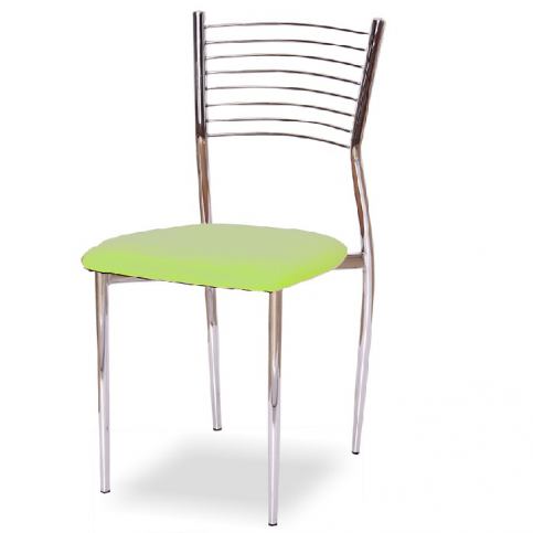 Jídelní židle ZAIRA zelená Tempo Kondela - DEKORHOME.CZ