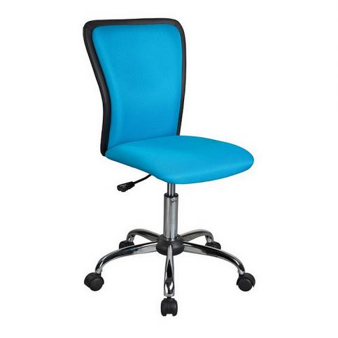 Kancelářská židle GOGO, 85-97x42x40x45-57, modrá - Expedo s.r.o.