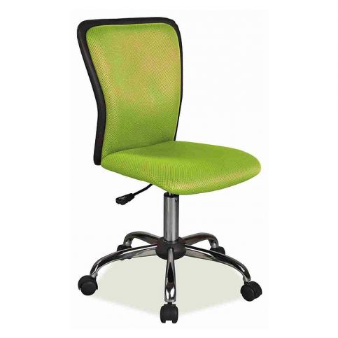 Kancelářská židle GOGO, 85-97x42x40x45-57, zelená - Expedo s.r.o.