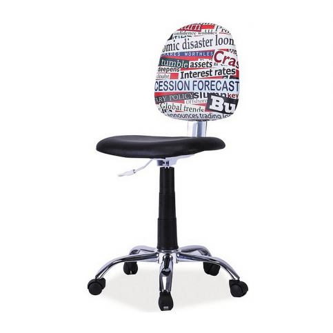 Kancelářská židle GRAFITY 1, 85-97x43x47x43-55, černá - Expedo s.r.o.