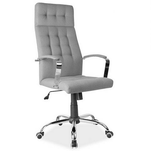 Kancelářská židle MONEY, 119-129x70x49x46-56, šedá - Expedo s.r.o.