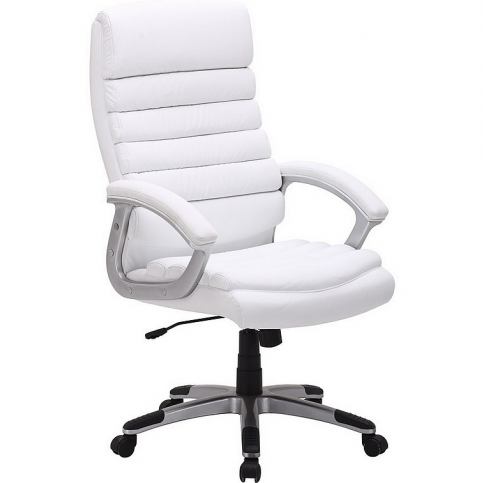 Kancelářská židle QUEST, 115-125x66x50x46-56, bílá - Expedo s.r.o.