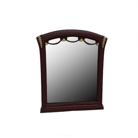 Zrcadlo KORNELA, 96x112x7, mahagoni - Expedo s.r.o.