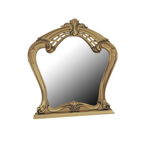 Zrcadlo SAMSON, 101x110x8, zlatá - Expedo s.r.o.