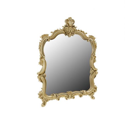 Zrcadlo SECRET, 83,5x118x5, radica béžová - Expedo s.r.o.