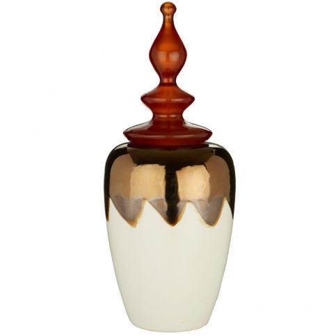 Dekorativní dóza Premier Housewares Amber, výška 38 cm - Bonami.cz